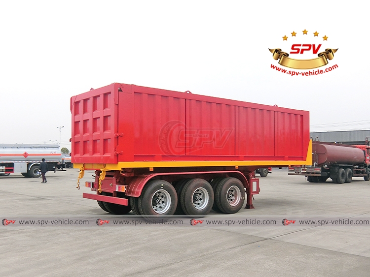3 alxes Tipping Semi-trailer - RB 3 alxes Tipping Semi-trailer - RB